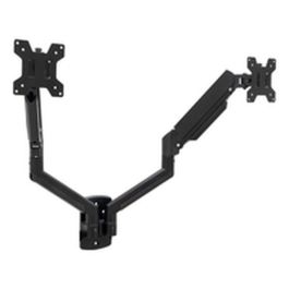 TooQ LP1434TNR-B Soporte de Escritorio para 2 Monitores de 13"-34" con Pinza/Atornillado, 10kg, Blanco