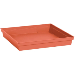 EDA Platillo Cuadrado Toscana para Maceta 50 cm, 40 x 40 x 5.9 cm, Terracota Naranja, Ref. 013648 Precio: 25.4999998. SKU: B1FCWL2JCP