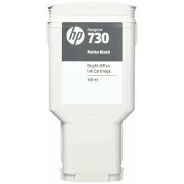 HP 730 P2V71A Cartucho Tinta Original Negro Mate 300ml XL para HP DesignJet T1700 Plotter de Gran Formato, Tinta Pigmentada