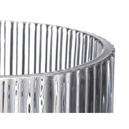 Vaso Gris Rayas 430 ml Vidrio - Vivalto 7.9x12.8x7.9 cm (24 Unidades) Vaso Gris Rayas 430 ml Vidrio - Vivalto 7.9x12.8x7.9 cm (24 Unidades)