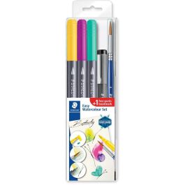 STAEDTLER Wassermalset Schmetterling(3Pinselmarkern. 1Pigmen Precio: 19.79000012. SKU: B1745YLRBL