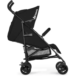 Hauck Cochecito de Bebé Plegable para Niños con 4 Ruedas, Negro - AABYJ60773