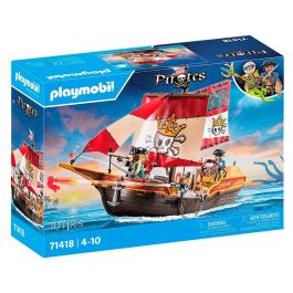 Playmobil Barco Pirata 71418 con Velas Móviles y Cañones Giratorios para Aventuras en Alta Mar Precio: 50.69000002. SKU: B1ATBQZKEA