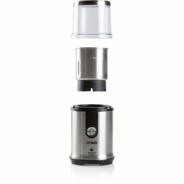 Domo DO723K Molinillo de café eléctrico, 300 W, 110 g de capacidad, molienda con muelas