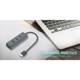 Hub USB i-Tec U3HUBMETAL403
