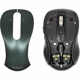 Yenkee YMS 2010BK Ratón Inalámbrico Recargable con Giroscopio