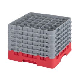 CAMBRO - 36S1214-163 - Cesta de lavado 36 comp. 6 alturas - 7,2 cm Ø máx. - alt. máx. 32,3 cm - 50 x 50 x 34,9 cm - Rojo Precio: 119.94999951. SKU: B1D554HCDW