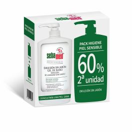 Sebamed Emulsión Sin Jabón Gel de Baño Corporal Dermatológico para Pieles Sensibles, Atópicas y con Acné 2 x 750 ml Precio: 25.90000039. SKU: S05103702