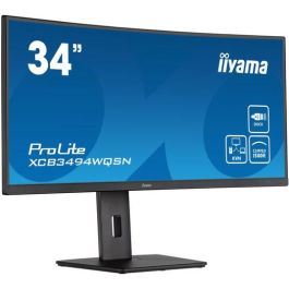 iiyama XCB3494WQSN Monitor Curvo 34'' (86.4cm) UWQHD (3440x1440) 0.4ms HDMI DisplayPort USB 3.0 Altura Ajustable Negro Precio: 469.58999989. SKU: S7820931