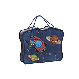 DKD Home Decor Diario Cosmos Azul 5 x 18.3 x 23 cm Papel Carton Precio: 3.02016. SKU: S3015521