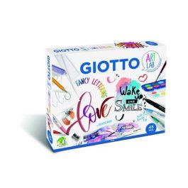 Set Juego Giotto Art Lab Fancy Lettering 10X Giotto Turbo Soft Brush 12X Giotto 30Mm Giotto Acuarelas 1X Giotto Turbo Maxi Color Negro 1X Giotto Happy Gomma 1X Lápiz De Grafito 1X Sacapuntas De Metal 1 Bloc De Canson Lettering De 20 Hojas En Formato A4 1X Precio: 21.58999975. SKU: B19RWWMF3S