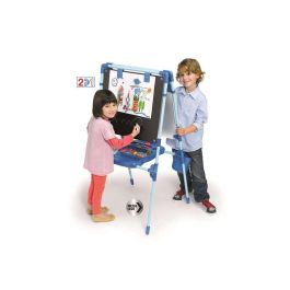 Chicos Pizarra Comby Magnética Infantil 52112 Doble Cara para Tizas y Rotuladores Borrables con Accesorios Magnéticos