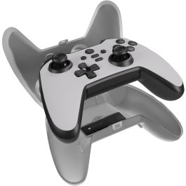 GENESIS Mangan 400 Gamepad Inalámbrico Bluetooth Blanco para PC, Switch, Android, iOS. Precisión, Vibración, Joysticks Analógicos