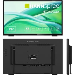 Hannspree Monitor Táctil 23.8" Full HD HT240CUA 16:9 M-TOUCH con HDMI, DisplayPort y USB-C