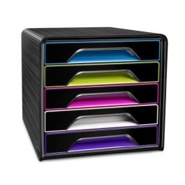 Modulo Cep 7-111G Smoove 5 Cajones Negro/Surtidos Precio: 57.79000051. SKU: B1JPP86GNT