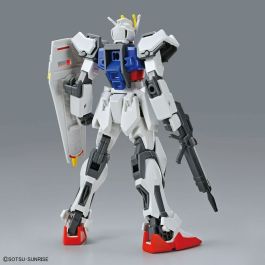 BANDAI HOBBY Figura Strike Gundam Mobile Suit Gundam SEED Entry Grade 1/144 Compatible con Action Base