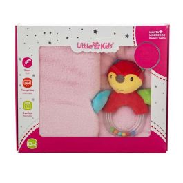 Set caja +manta coralina 100 x 75 cm + sonajero zorro 16cm Precio: 11.49999972. SKU: B1CYQWJ722