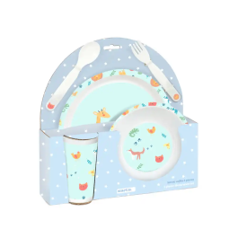Safta Set de Platos Cubiertos y Vaso Preescolar 260x260x90 mm Precio: 9.196. SKU: B17ZDFFA6R