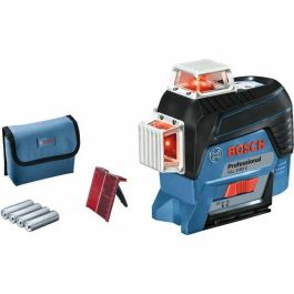 Bosch Professional GLL 3-80 C Nivel láser de línea 3x360° alcance 30-120m IP54 Bluetooth (versión con batería)