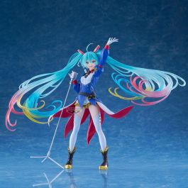 Banpresto Figura Gundam 45º Aniversario x Hatsune Miku Evolve - Figura de Colección PVC