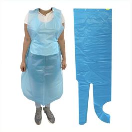 EuroStil Delantal desechable pequeño HDPE azul claro 78x130cm (50unid) Precio: 3.50000002. SKU: S4247698