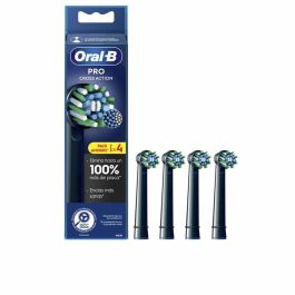 Oral-B PRO CrossAction Cabezales de Recambio para Cepillo Eléctrico Elimina 100% Placa Filamentos en Ángulo Negro 4 Unidades Precio: 15.79000027. SKU: B1FAFXHGWB