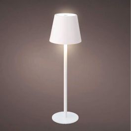 Lumineo Lámpara LED de Mesa Recargable Interior 90 lm Blanco 27 cm