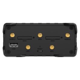 Teltonika RUT906 Router Dual SIM LTE Wifi Industrial Negro Aluminio Carril DIN
