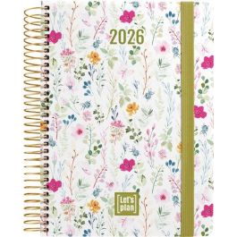 Agenda Anual (2026) Grafoplas Design Espiral Tapa Extra Con Goma A5 210X150 D/P Wildflowers Precio: 13.98999943. SKU: B15L6BK4ZG