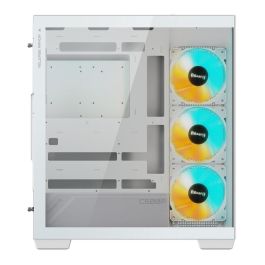 Gigabyte C500 Glass Blanca Caja PC Gaming Semitorre ATX con Panel de Vidrio Templado, Refrigeración Líquida 360mm y USB 3.2 Gigabyte C500 Glass Blanca Caja PC Gaming Semitorre ATX con Panel de Vidrio Templado, Refrigeración Líquida 360mm y USB 3.2
