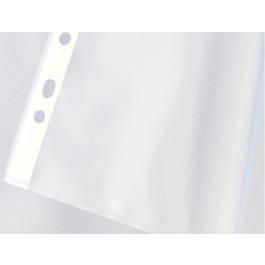 Q-connect Funda Multitaladro Din A3 Apaisada Cristal 80 Micras con Apertura Superior Bolsa 10 Unidades