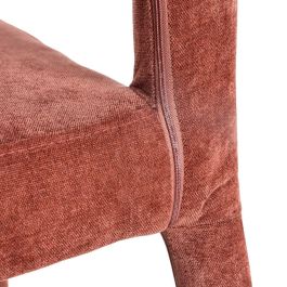 Silla Apilable Burdeos Tejido Salón 47 X 61 X 84 cm
