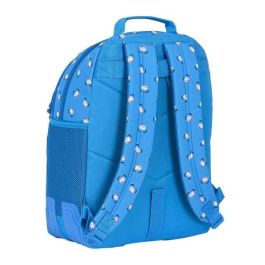 Mochila Escolar El Hormiguero Azul 32 x 42 x 15 cm