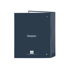 Carpeta de anillas Kappa Dark navy Azul marino A4 27 x 33 x 6 cm