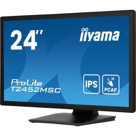IIYAMA T2452MSC-B1AG Monitor Táctil 23.8" (60.5cm) Full HD 16:9 con HDMI, DisplayPort y USB