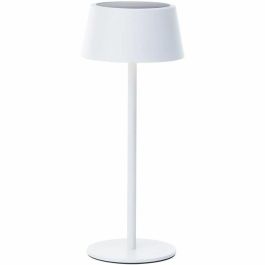 Brilliant BRI4004353437700 Lámpara de Mesa Exterior PICCO LED Solar 5W Blanco Metal y Plástico