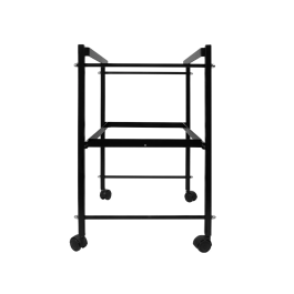 Q-connect Carrito para Carpetas Colgantes Folio con Ruedas y Bandeja Extraible Negro 450 x 650 x 540 mm