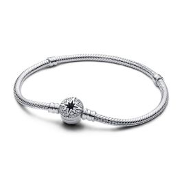 Pulsera Mujer Pandora 593584C01-18 18 cm Plateado Precio: 112.50000047. SKU: B1HWDCGW67