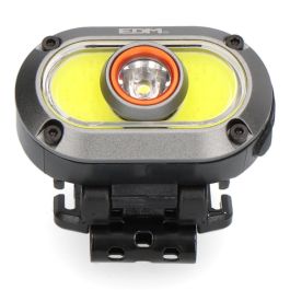 Linterna frontal led de aluminio recargable 7w+ 5w