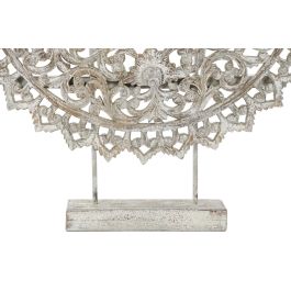 DKD Home Decor Escultura Carving & mirrors 23 Madera Tallada a Mano 14 x 108 x 88 cm