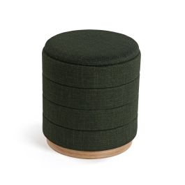 Puff Con Almacenamiento Verde Versa 44X40CM Puff Con Almacenamiento Verde Versa 44X40CM