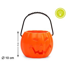 Calabaza Decorativa Naranja Con Luz 10 cm Halloween Precio: 2.50000036. SKU: S1129767