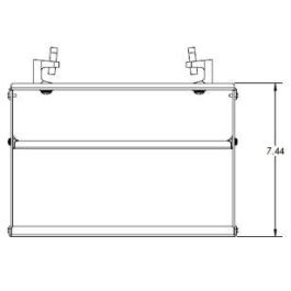 Ventev Kit de inicio de antena Wi-Fi direccional con soporte Multi-Connector y cables de 2 pies con conectores N Male – RPTNC Male
