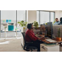 Poly Blackwire 3310 TAA Headset Certificado Microsoft Teams con Adaptador USB-C/A, Audio Profesional y Diseño Cómodo
