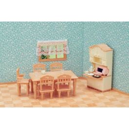 Sylvanian Families 5340 El Comedor - Conjunto de Muebles para Amueblar Casa de Muñecas Sylvanian Families 5340 El Comedor - Conjunto de Muebles para Amueblar Casa de Muñecas