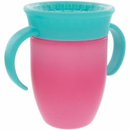 Nuby NUB0048526893249 Juego de 2 tazas 360° con asas para niñas