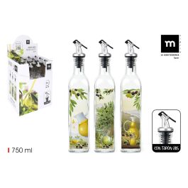 Aceitera de vidrio 750 ml con tapón Anna (12 Unidades) Precio: 30.89000046. SKU: B14XMEJLEK