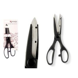 Tijera de Cocina Negra Kinvara 21 cm - No apta para lavavajillas (12 Unidades) Tijera de Cocina Negra Kinvara 21 cm - No apta para lavavajillas (12 Unidades)