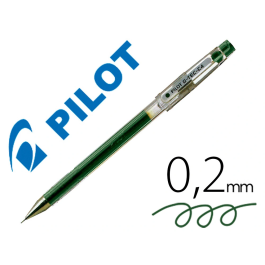 Pilot Bolígrafo G-TEC-C4 Punta Aguja Verde Tinta Gel Escritura Fina 0.4mm Precio: 20.50000029. SKU: B1JTYYD2K7