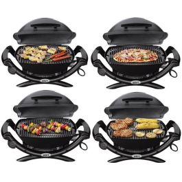 Barbacoa eléctrica WEBER Q 1400 - Negro Gris Barbacoa eléctrica WEBER Q 1400 - Negro Gris